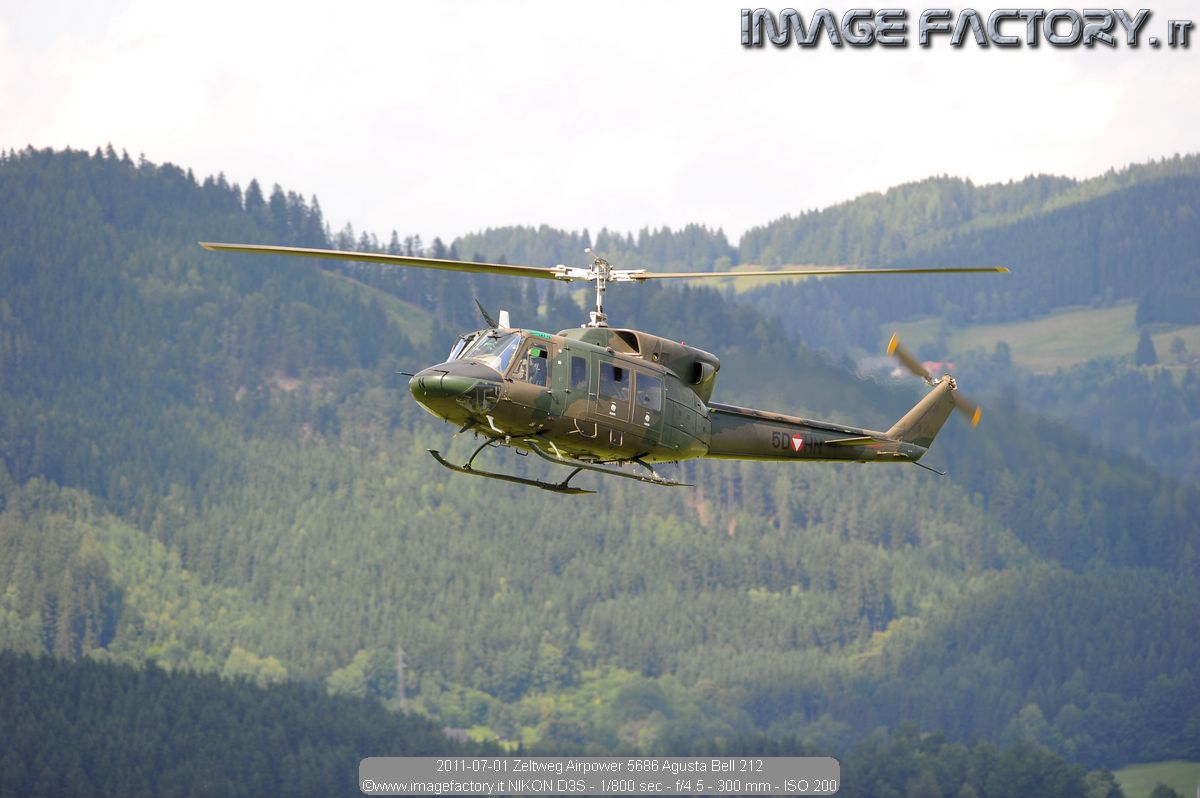2011-07-01 Zeltweg Airpower 5686 Agusta Bell 212